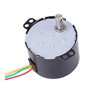 Haofy Moteur Synchrone XD-50KTYZ Fiable Petit Volume pour équipement D'automatisation, 2,5 R/min Principalement utilisé dans les Lampes de Scène Affichage Publicitaire AC220V 10W (2,5 tours)