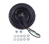 Haofy Motor de Moyeu de Salle sans Brosse sans Pinceau, Moteur de Roue à Scooter électrique IPX6 avec Pneu Gonflable adapté à la Moto électrique au Large du Scooter de la Route,