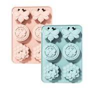 Haofy Moule à Savon en Silicone en Forme D'abeille, 2 Pièces, pour Artisanat de Bougies, Gâteau au Chocolat