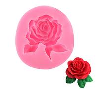 Haofy Moule en Silicone en Forme de Rose, Outil de Cuisson de qualité Alimentaire pour Gâteau au Chocolat Fondant, Idéal pour les Projets de Bricolage et les Fêtes