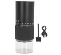 Haofy Moulin à café électrique Portable, Meule Conique en Céramique, Chargement USB Réglable, 40 Réglages de Mouture, Batterie 1000 MAh, pour la Maison, les Voyages, le Camping et le
