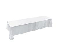 Haofy Nappe rectangulaire 145x320cm Lavable Polyester r¨¦sistante aux Taches pour Buffet r¨¦ception Mariage Banquet d?ner f¨ºte repasMariage. Buffet, r¨¦ception, Mariage, Banquet, d?ner, f¨ºte