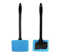 Haofy Nettoyant D'essuie-Glace de Voiture en Microfibre, Outil de Lavage de Vitres, Kit de Brosse de Nettoyage de Vitres pour Pare-Brise Passez la Souris sur l'image pour Agrandir Inconnu(Bleu Clair)