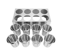 Haofy Organisateur de Couverts en Acier Inoxydable à 8 Compartiments