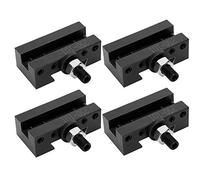 Haofy Outil D'alésage à Changement Rapide, Petite Taille, Facile à Transporter, Acier à Haute Teneur en Carbone 250-101 pour Fixation D'outils CNC 4 Pièces