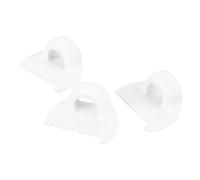 Haofy Outil de Couture à Bord de Pointe de Couture, Ensemble de 3 Pièces 2 Mm 4 Mm, Souverain de Doigt Léger Polyvalent pour la Couture de Vêtements, Artisanat en Cuir