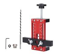 Haofy Outil de Gabarit de Poignée de Porte D'armoire en Alliage D'aluminium pour Armoires avec ou sans Cadre, Installation Rapide et sans Effort