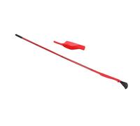 Haofy Outil de Nettoyage de Gouttière, Pelle à Feuilles Légère et Outil de Râteau pour L'élimination des Débris de Toit, Ensemble de Nettoyage en Plastique et Aluminium de 5,3 Pieds