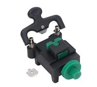 Haofy Outil de Retrait de Dos de Montre, Large Zone de Travail avec Fixation Ferme et Réglage de la Profondeur, pour la Réparation de la Montre, ABS Noir