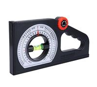 Haofy Outil Multifonctionnel D'échelle de Mesure de Pente avec Conception de Poignée Ergonomique-idéal pour L'ingénierie de Décoration Intérieure (Non magnétique)