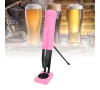 Haofy Ouvre-bouteille de Bière PLA Amusant Décapsuleur Push Down pour Nouveauté Bar Outil Décor de Bureau Solide Fiable Design Unique Cadeau pour les Amateurs de Bière (Rose)