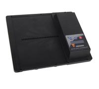 Haofy Ouvre-Porte Automatique de Poulailler avec Minuterie et Capteur de Lumière, Affichage LED, Télécommande, alimenté par Batterie/USB, Plastique (Black)