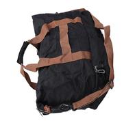 Haofy Oxford Tissu Travel Sac Duffel Sac de Semaine de Séparation Sèche Humide pour Hommes Femmes, Sports de Gymnase de Grande capacité (Black)