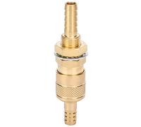 Haofy Paire de Raccords Rapides Refroidis à L'eau et au Gaz de 8 Mm de Haute qualité, Installation Facile pour Tuyau M8 de Diamètre Intérieur, pour Soudeurs MIG TIG, 1 Jeu (YELLOW)