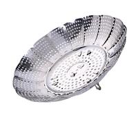 Haofy Panier à Vapeur Pliant en Acier Inoxydable, Durable pour la Cuisson des Aliments à la Vapeur, Portable en Acier Inoxydable (Petit)