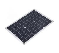 Haofy Panneau de Chargeur de Batterie Solaire Intelligent 20W, Ensemble pour Véhicules Bateaux de Pêche, Panneau Solaire en Silicium Monocristallin Durable