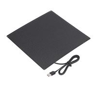 Haofy Panneau Publicitaire LED Panneau de Défilement Programmable Résolution 64 X 64 pour un Affichage personnalisé Écran LED Couleur Lumineux pour Magasin D'affaires Bureau 9,8" X 9,8"