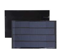 Haofy Panneau Solaire époxy 2 W à Haute efficacité de Conversion pour Composant de Lampe DC 5 V 2 W 142 X 88 Mm pour Lampes Solaires de Pelouse, Chargeurs Solaires de Téléphone Portable