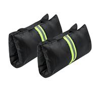 Haofy Paquet de 2 Couvercles de Robinet D'Extérieur pour L'hiver 13,78 X 9,84 Pouces Couvercle de Robinet D'eau Extérieur avec Sangle Réglable Isolation de Tuyau de Protection