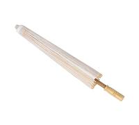 Haofy Parapluie Classique en Papier Chinois Fait à la Main en Bois huilé pour Bricolage, Peinture, Décoration de Mariage, Accessoire Photo, Douche (Diamètre environ 85,5 cm)