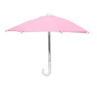 Haofy Parapluie de Téléphone Réglable, Pare-Soleil Robuste et Robuste pour la Conduite, Les Activités de Plein Air, en Métal PVC (Pink)
