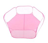 Haofy Parc pour Petits Animaux en Tissu Non tissé Pliable de 91,4 Cm de Diamètre pour Lapins, Chatons, Chiots, Parc Pop-up, Espace Interactif Portable Automatique avec Design Respirant (Pink)