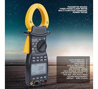 Haofy PEAKMETER MS2205 Testeur de Puissance Numérique à Pince Triphasée, Pince Multimètre de Puissance Portative pour équipement électrique sur Site, Interface PC RS232 pour Logiciel Graphique