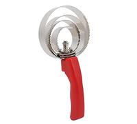 Haofy Peigne à Curry en Acier Inoxydable, Brosse de Toilettage Réversible en Métal pour Chevaux avec Prise Confortable pour Moutons et Bétail (Peigne Vache et Cheval 4 Cercles)