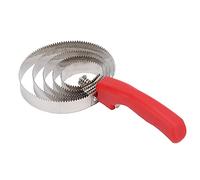 Haofy Peigne à Curry en Acier Inoxydable, Brosse de Toilettage Réversible en Métal pour Chevaux avec Prise Confortable pour Moutons et Bétail (Peigne à Vache et Cheval à 5 Cercles)