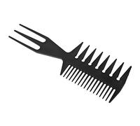 Haofy Peigne à Marbrure à Eau Triple Face, Design à Trois Spécifications avec 3 Densités de Dents pour des Motifs Variés et un Mouvement Stable 8,3 X 2,6 Pouces Outil Léger pour le Marbrage sur Papier