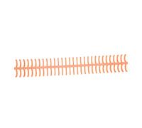Haofy Peigne de Reliure de Feuille de Bobine de Reliure, Coupe Facile, capacité de 130 Feuilles, à Spirale de 30 Trous pour la Bibliothèque de Salle de Classe de Bureau (ORANGE)