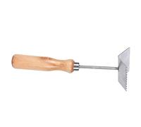 Haofy Pelle Apiculteur Outil de Nettoyage Durable pour L'élimination Rapide de la Cire dans Les Ruches pour Les Apiculteurs-Bois + Acier Inoxydable 8.7x2.0x2.4in