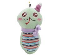 Haofy Peluche Drôle Chiot Jouet Crinkly Squeaky Chien Jouet pour Chewing Fetching Tirant Supports Active Play Safe Chew Jouet pour la Formation Récompenser Keeping Dogs Company (Green)