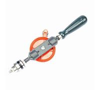 Haofy Perceuse à Manivelle Perceuse Manuelle Portable pour Bois/PVC avec Outil de Forage à Main à Double Pignon, à Main en Acier de Haute qualité pour les Amateurs de Bricolage, Embouts de 1/4 Po ou