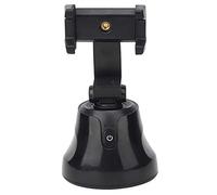 Haofy Perche à Selfie D'extérieur Portable en ABS avec Suivi du Visage, Rotation à 360° pour Prise de Vue Vlog, Conception Ergonomique, Adaptée pour/iOS, Noir (Black)