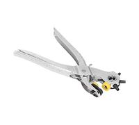 Haofy Perforateur de Ceinture en Cuir de 8 Pouces, en Acier Inoxydable, Conception Ergonomique Traitée Thermiquement pour l'artisanat du Cuir et une Utilisation Quotidienne