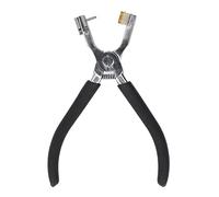 Haofy Perforatrice Silencieuse pour le Cuir avec Poignée Confortable pour la Fabrication du Cuir, Outil de Coupe Polyvalent pour Débutants, Perforateur en Acier Inoxydable pour Ceintures, Plastique,