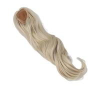 Haofy Perruque de Poupée Longue Bou en Soie Douce avec un Véritable Cuir Chevelu pour Poupées de 22 à 23 Cm 1/3, Tenue Confortable pour les Amateurs de Poupées (Lait d'or)