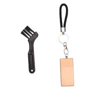 Haofy Petit Récipient Hermétique en Alliage D'aluminium, Mallette de Rangement Scellée Portable pour Camping Voyage en Plein Air or