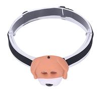 Haofy Phare Animal en Plastique LED Lampe Frontale Lumière Blanche 2 Modes 10 000 H Interrupteur à Bouton Léger 57 G pour Enfants Course de Nuit Camping Randonnée