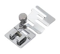 Haofy Pied-de-biche en Métal pour Machine à Coudre pour Tissus élastiques et Coutures Tricotées - Tout en Acier Multifonctionnel avec Alimentation Lisse pour Machines à Coudre Domestiques