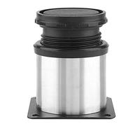 Haofy Pieds D'armoire Réglables en Acier Inoxydable, Pieds de Meubles Durables pour Table, Canapé-lit, 4 Pièces pour Cuisine Domestique et Salle à Manger (50 * 60MM)