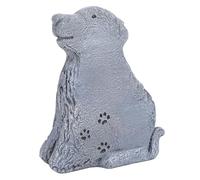 Haofy Pierre Commémorative pour Animaux de Compagnie, Pierre de Jardin Commémorative Personnalisée pour Chien avec Nom et Dates Gravés, Tombale de qualité Supérieure pour