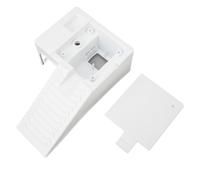 Haofy Pierre de Tortue Riche d'escalade Robuste pour Les Lézards et Les Petites Tortues Dock de Repos de Plate-Forme de Blanc 8,3 Pouces de Long de 5 Pouces de Large 2,6 de Haut