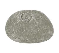 Haofy Pierre Tombale de Jardin Commémorative pour Animaux de Compagnie 8,5 X 6 Pouces en Résine Résistante aux Intempéries avec Lettrage Bricolage pour Chiens et Chats - Pierre Commémorative