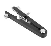 Haofy Pince à Barre à Ressort 6825, Outil de Réparation de Montre en Acier Inoxydable avec Broches de 3 Tailles, Pince Légère et Polyvalente pour Un Remplacement Facile du Bracelet de Montre à la