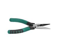 Haofy Pince à Bec effilé Durable de 6 Pouces en Acier 45, Pince de Précision Haute dureté pour Petites Vis, Fils, Poignée Anti-pincement, Ressorts, pour un Travail Efficace, Finition Polie