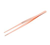 Haofy Pince à épiler de Cuisine, Pince de Cuisson, Pointe Dentelée pour une Manipulation Précise des Aliments, Poignée Ergonomique Confortable, Longueur de 12 Pouces, Idéale pour une Utilisation (Or
