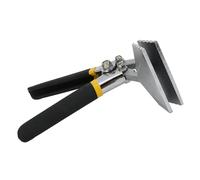 Haofy Pince à Sertir Manuelle pour Tôle, Pince à Cintrer à Double Trempage avec Incrément de Courbure de 1/4" pour du Métal, de L'acier Inoxydable et du Plastique (Courbé)