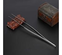 Haofy Pince de Cuisine 30 Cm en Acier Inoxydable avec Pointe Dentelée pour une Prise Sûre sur la Viande, les Pâtes, la Salade, les Pinces de Cuisson pour les Petits Appartements, la Préparation de